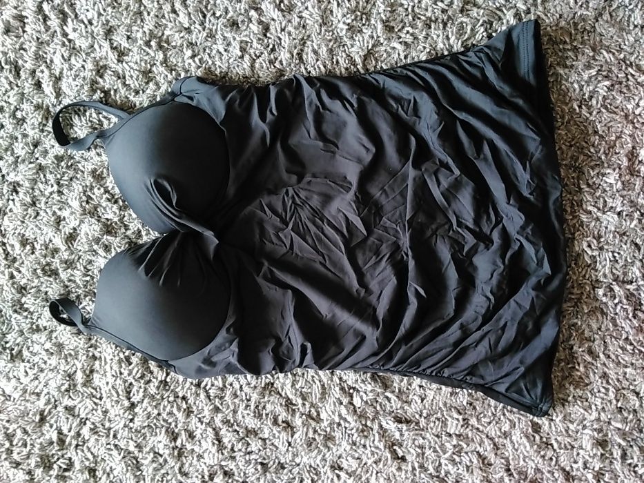 Strój kąpielowy Tankini stanik koszulka biustonosz 38D NOWY