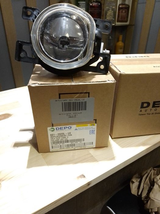 Faróis novos de nevoeiro