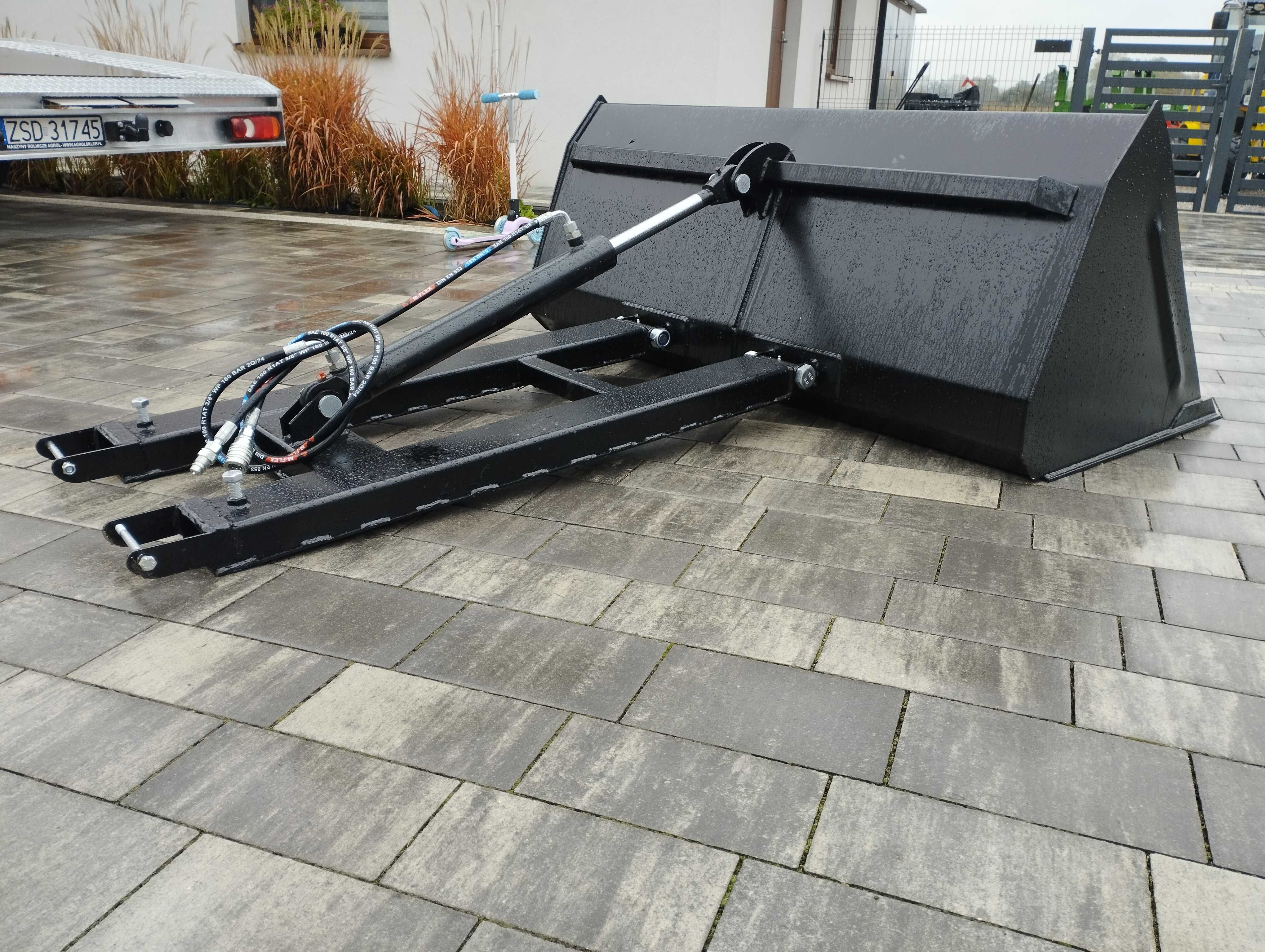 Łyżka na Wózek Widłowy Łyżka Hydrauliczna Różne Szerokości Dowóz RATY