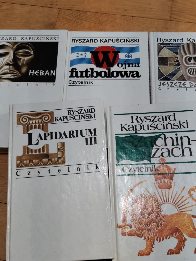 Książki zestaw Kapuściński