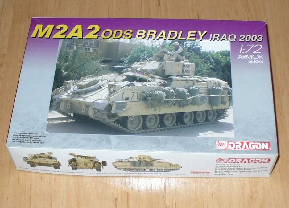 M2A2 ODS Bradley model do sklejania 1/72 Dragon