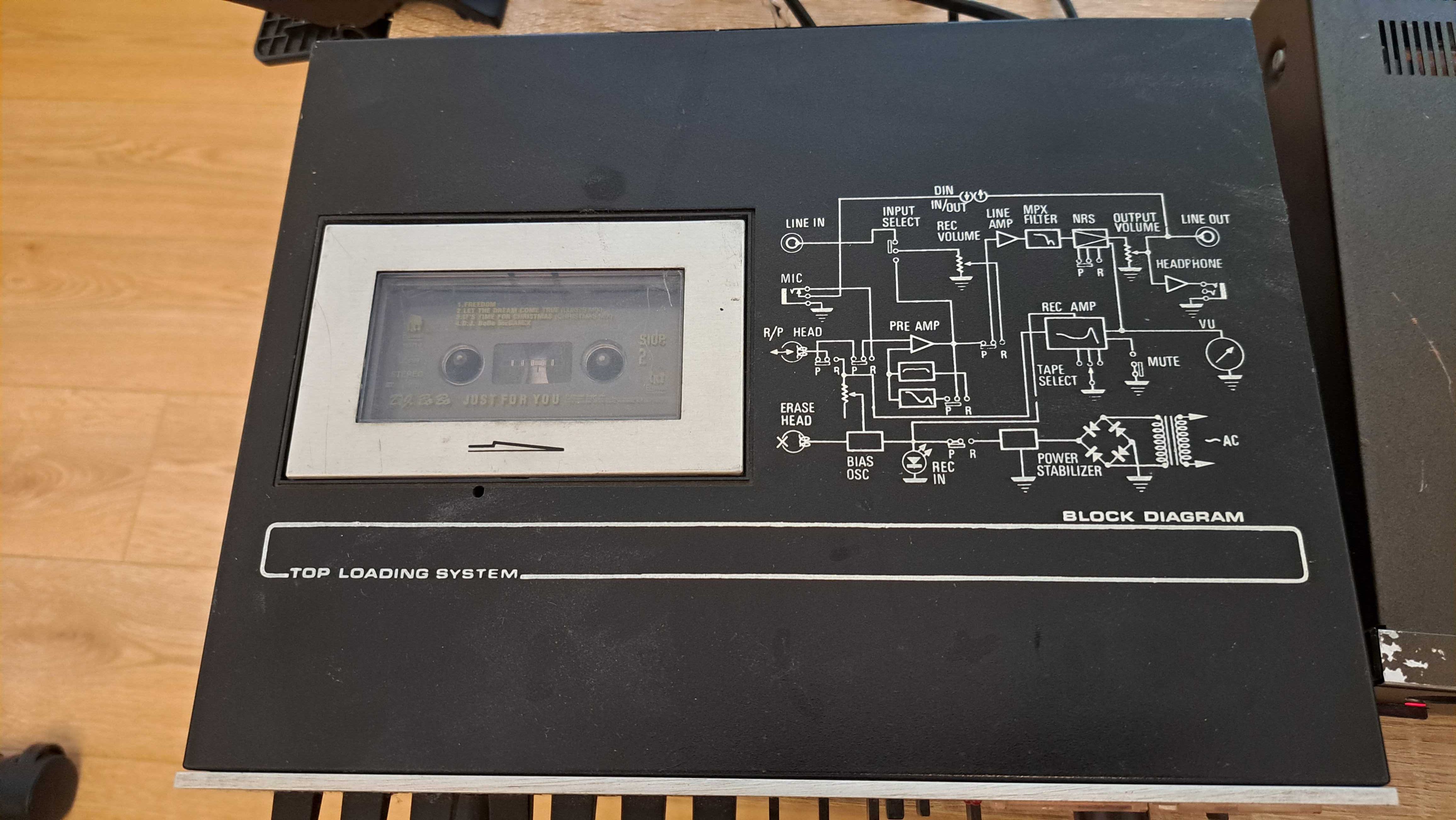 UNITRA MAGMOR Stereo casette deck MSD 5220