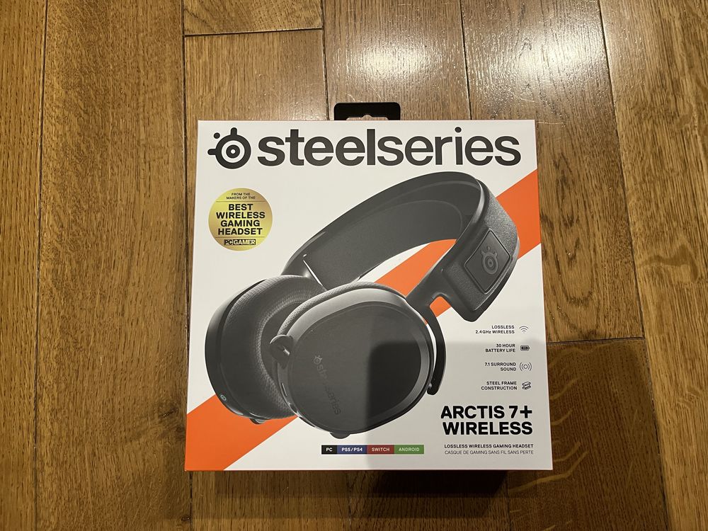 Słuchawki SteelSeries Arctis 7+ bezprzewodowe