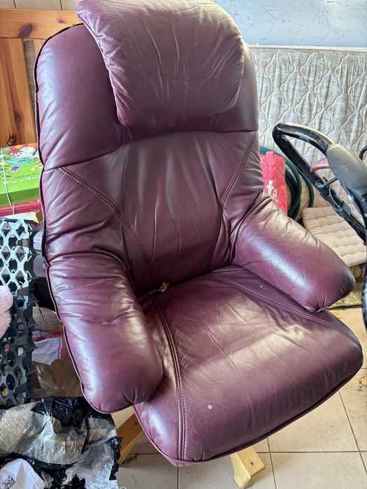 Fotel Skórzany Hjellegjerde Norway