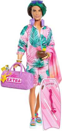 Лялька Barbie Extra Fly Ken Travel Кен Подорож Відпочинок на пляжі