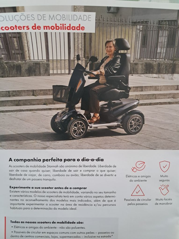 Scooter de mobilidade reduzida