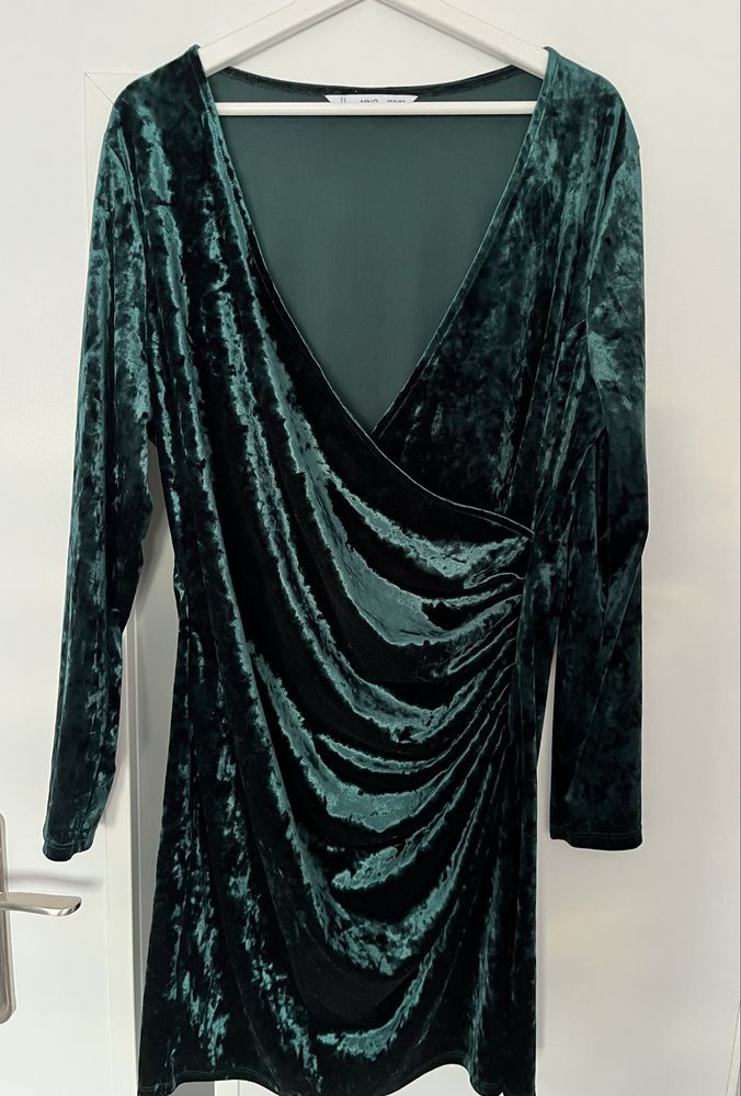 Sukienka welur Mango XL