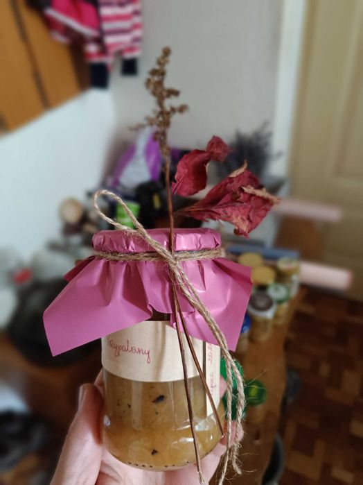 "Przypalany" chutney z jabłek Papierówek 250 ml