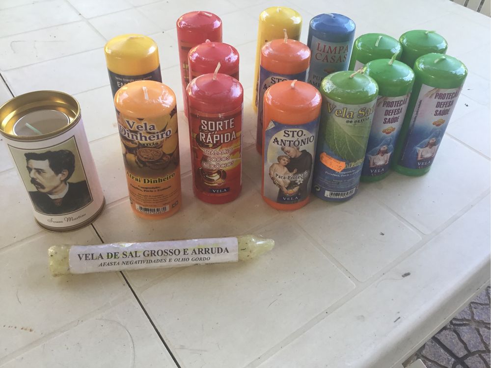 Velas votivas para venda ou troca.