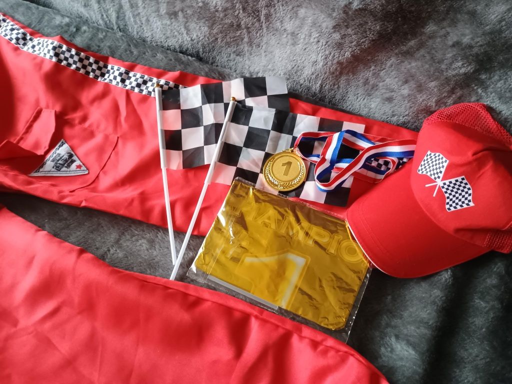 Kostium dla dorosłych Kierowca rajdowy F1
