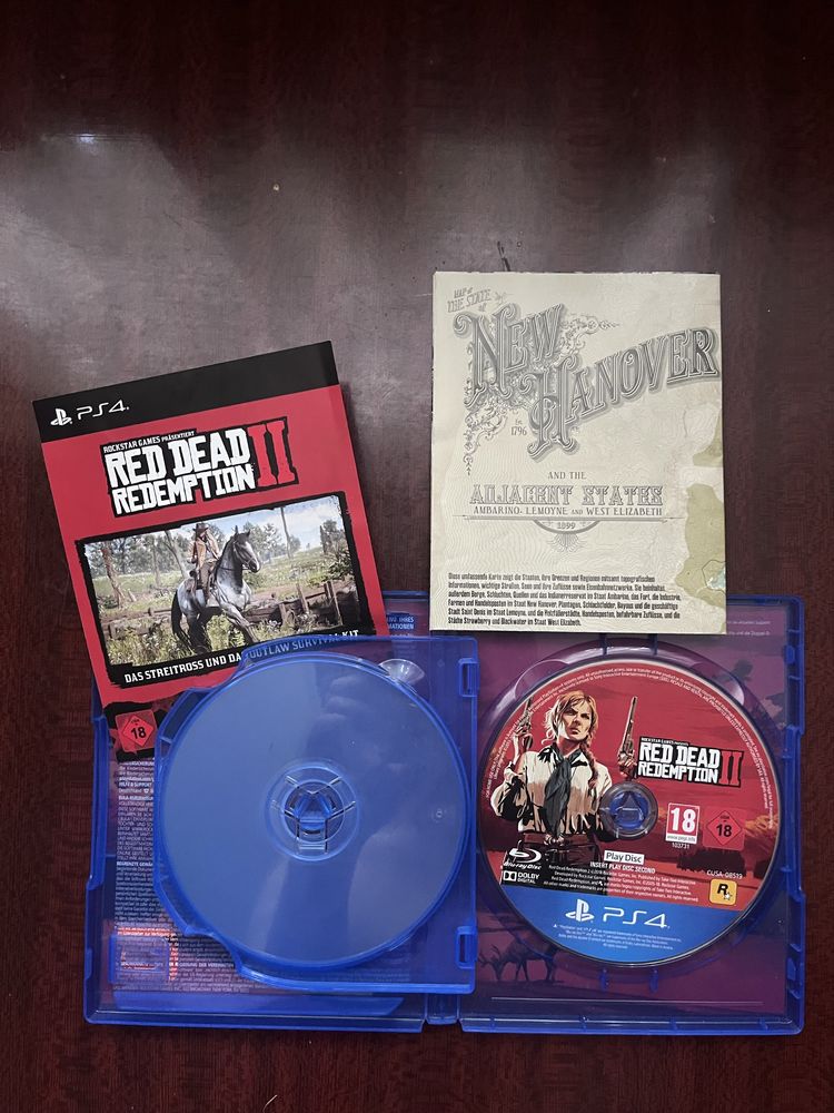 Диск Red Dead Redemption 2