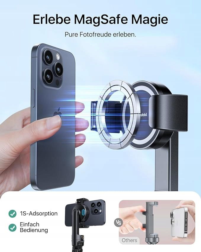 Andobil SelfieStick PDUZ79 Tripod Monopod 3w1 161cm Kijek do selfie +