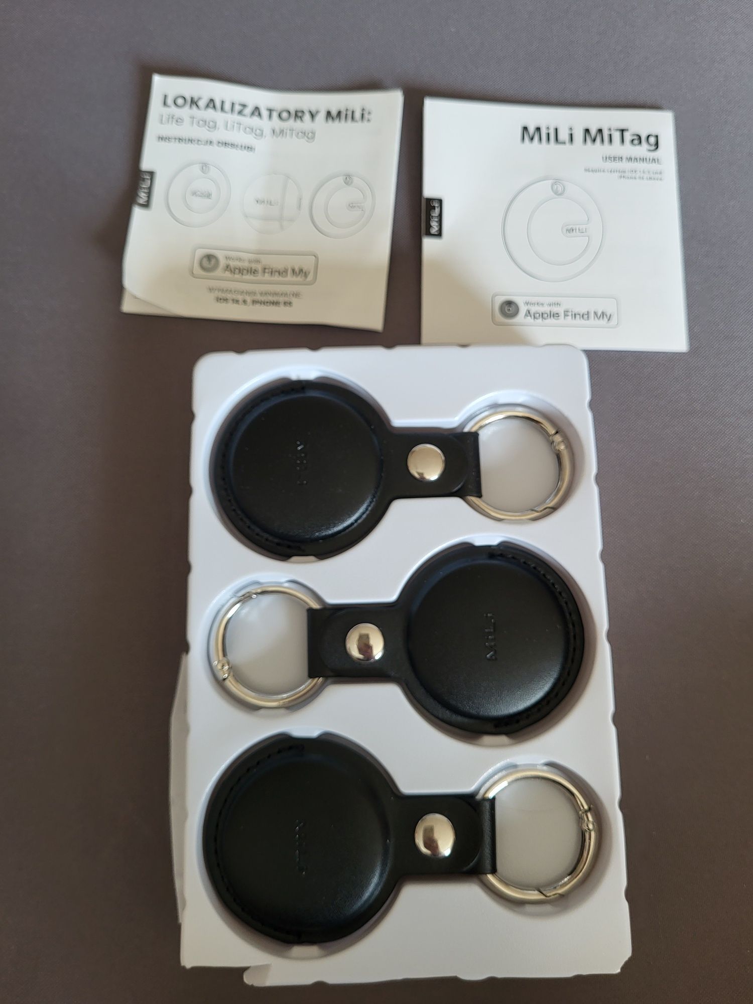 MiLi MiTag - lokalizator z brelokiem 3 szt