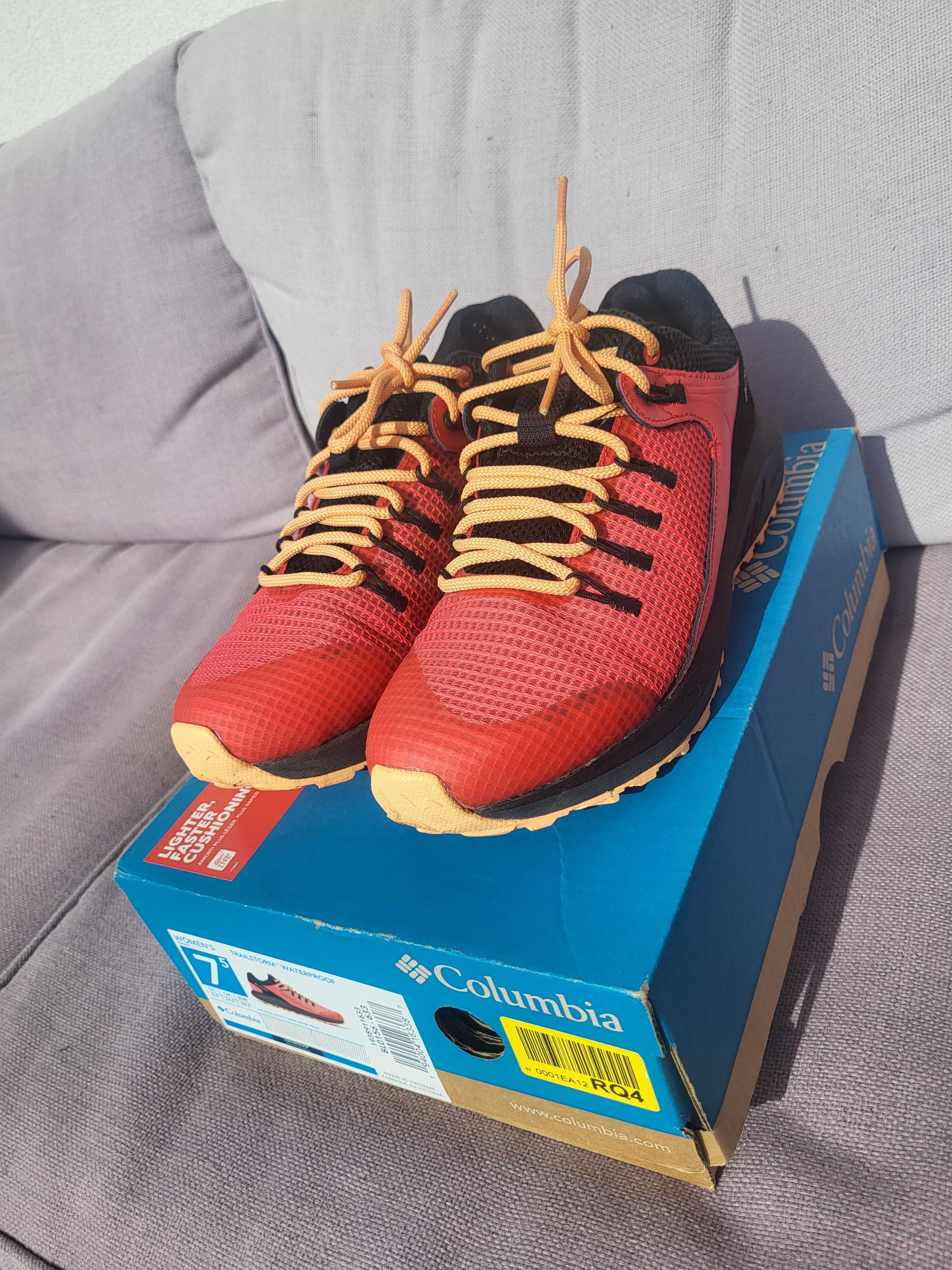 Damskie buty trekkingowe Columbia trailstorm waterproof Coral 38,5