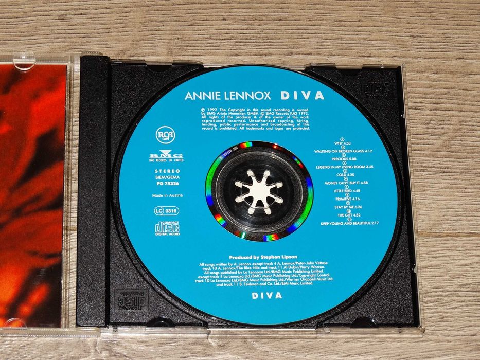 Annie Lennox  Diva CD