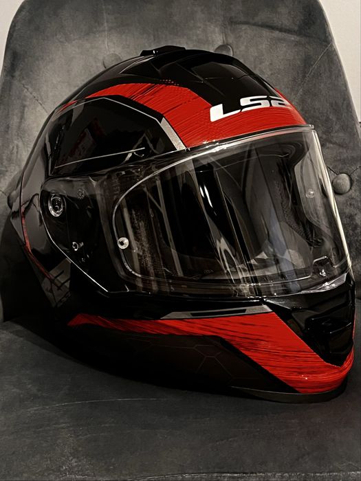 Kask LS2 FF800 Storm roz. M STAN IDEALNY Czerwony