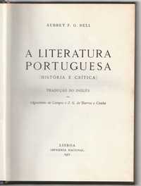 A literatura portuguesa – História e Crítica-Aubrey F. G. Bell