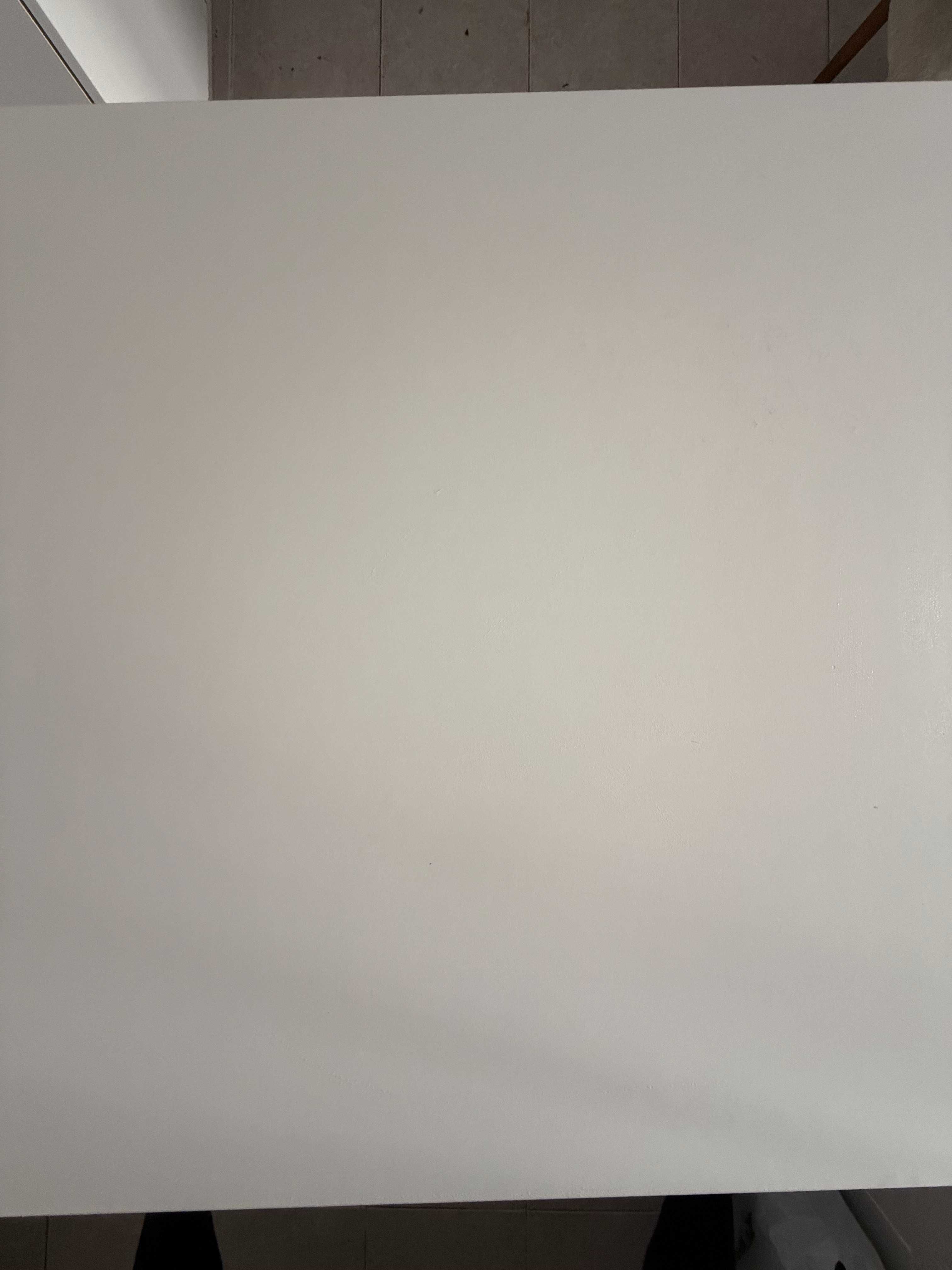 Mesa IKEA VIHALS – Branca, 74x74 cm