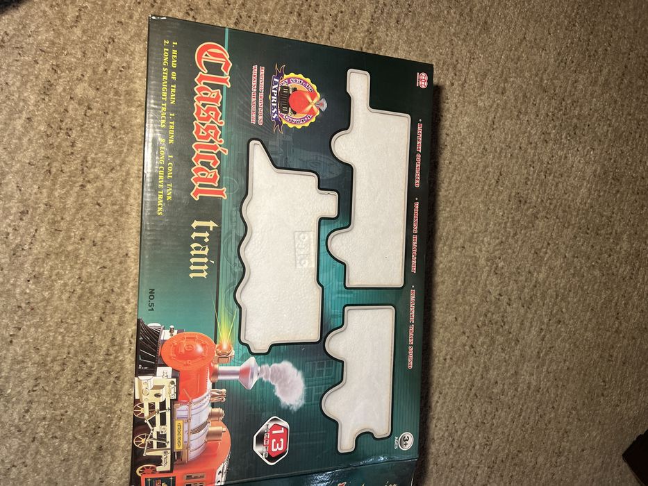 Поїзд іграшковий колія дитячий конструктор