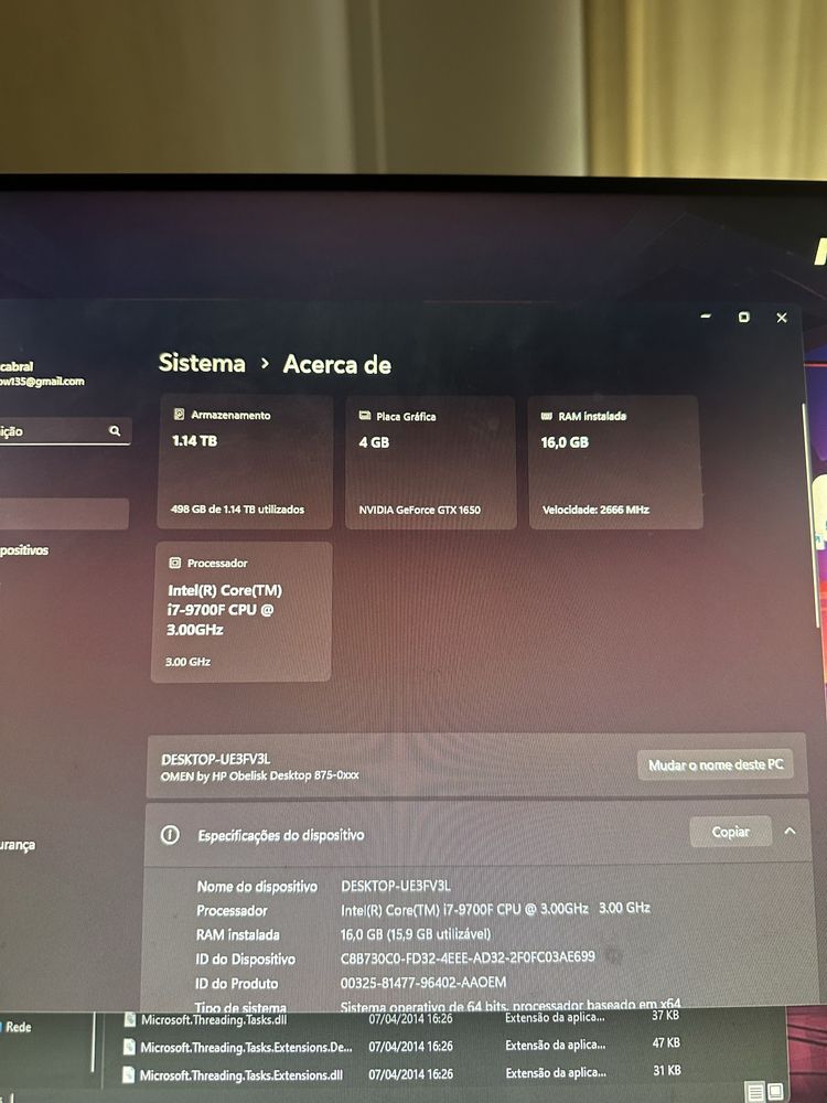 Desktop gaming Omen