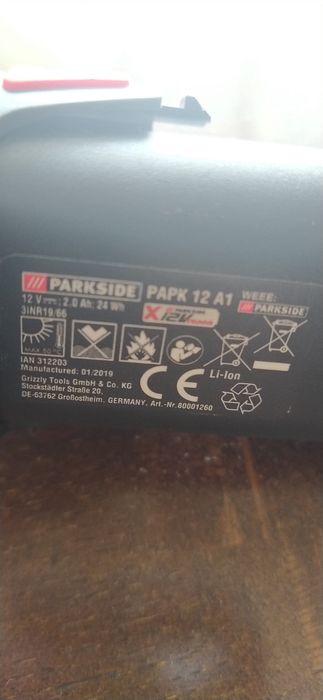 Bateria 12V A1 Parkside