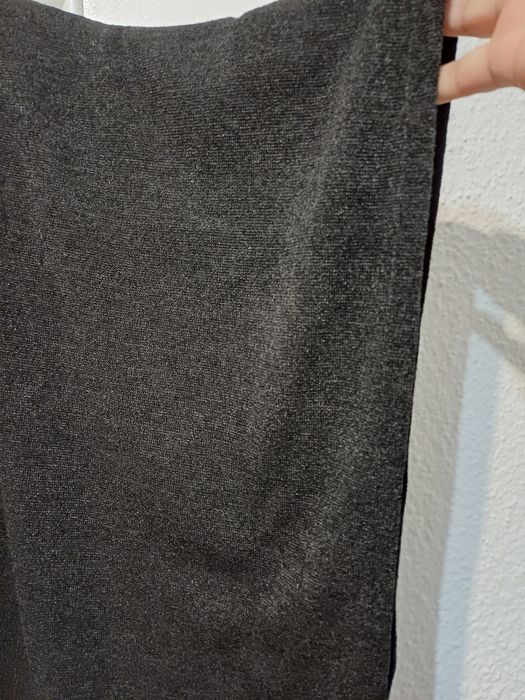 Czarna tunika prostokąt