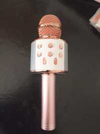 Мікрофон золотий USB караоке