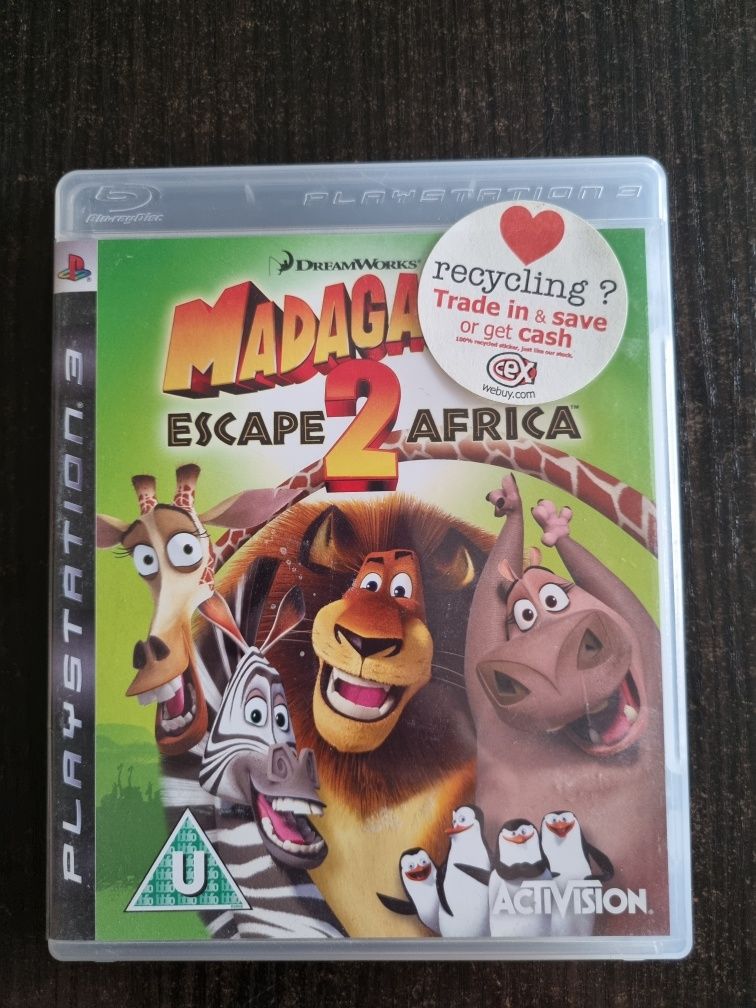 Gra na PS 3. Madagascar 2 Escape Africa