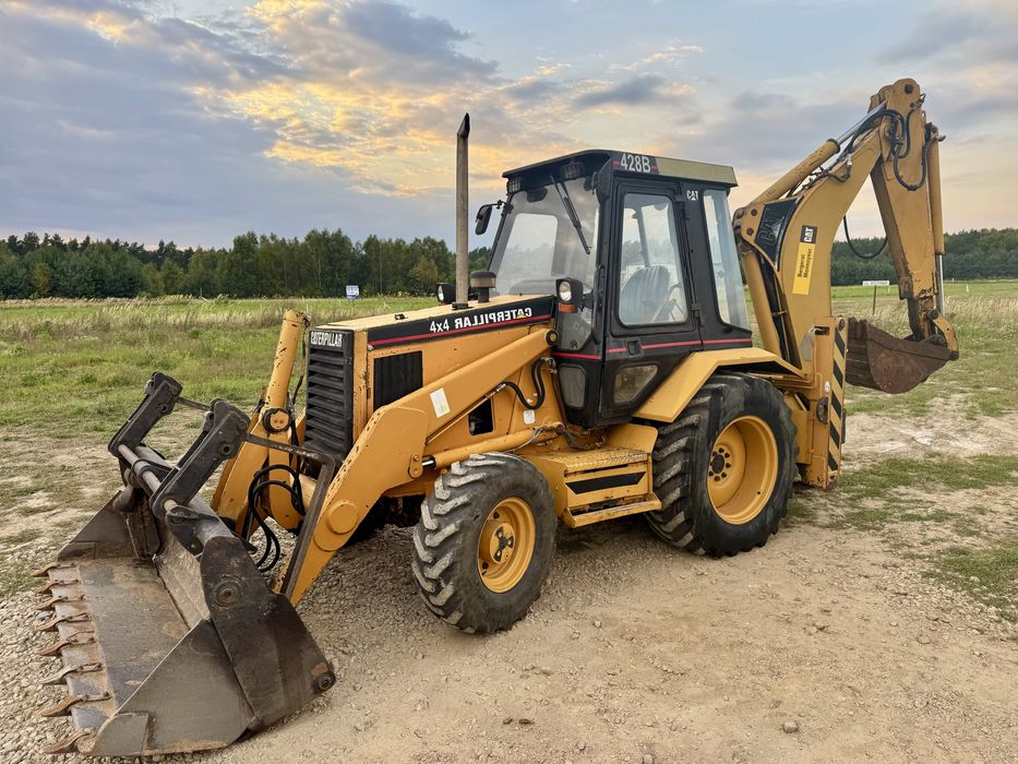 Cat 428B caterpillar 428b koparko ladowarka