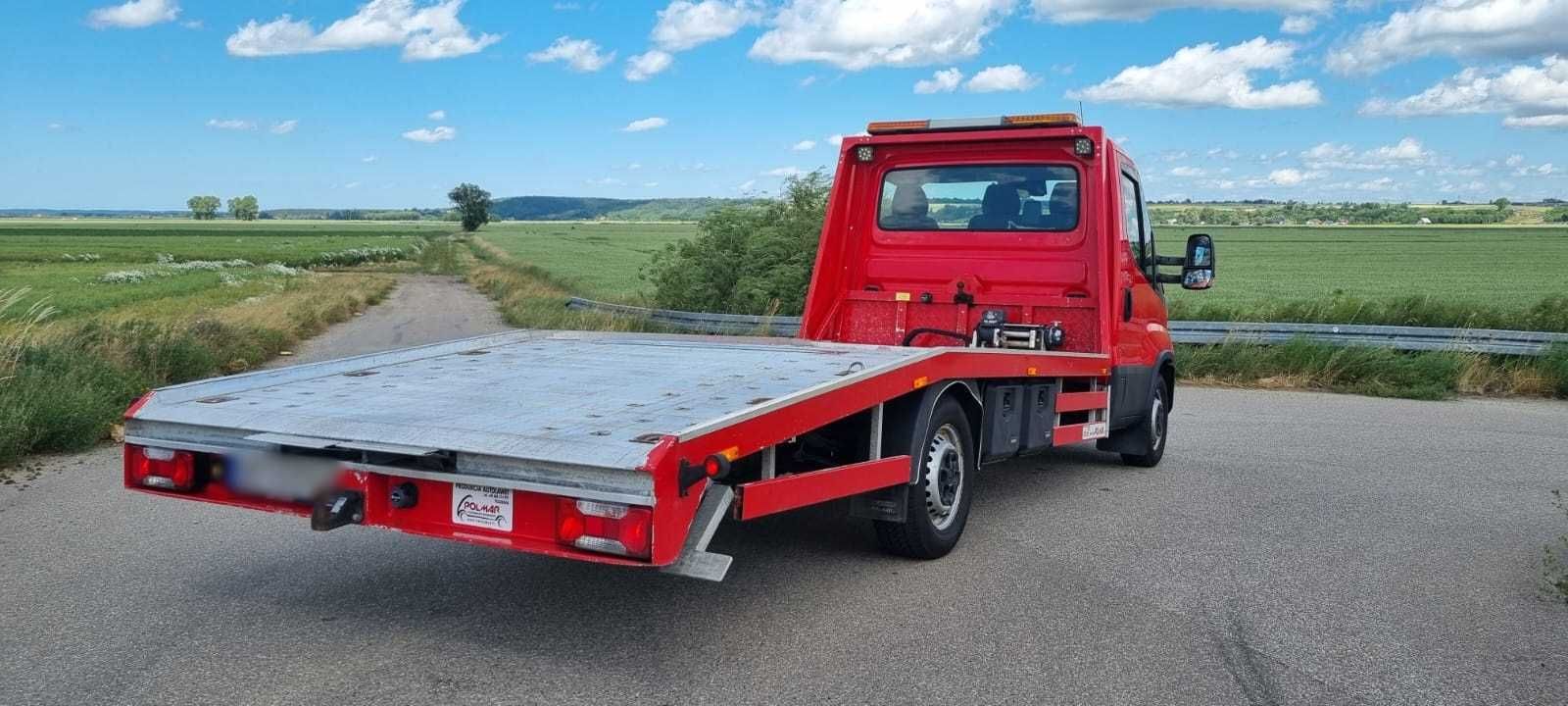 WYNAJEM autolaweta autolawety laweta bez limitu km Iveco Daily