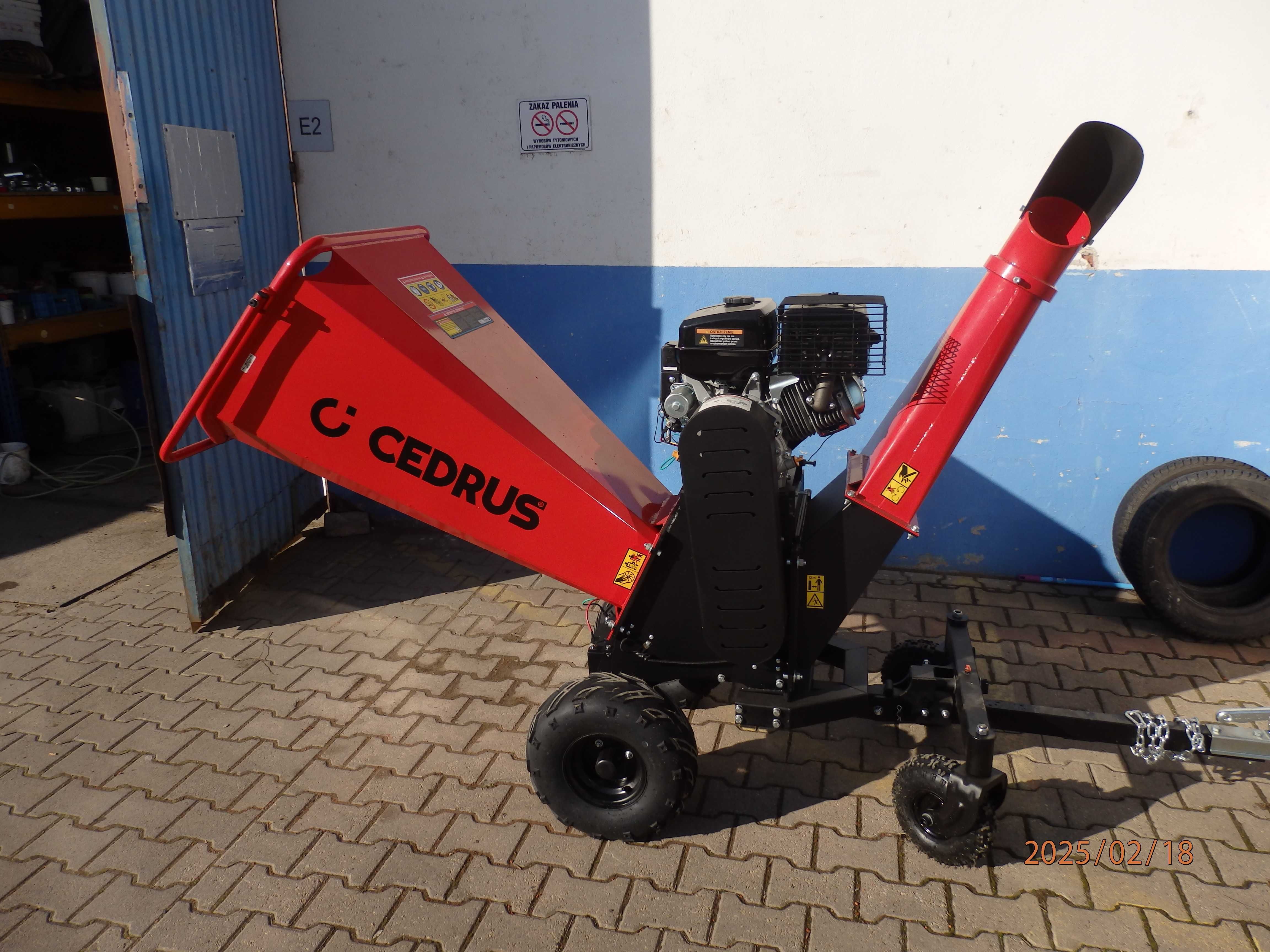 Wynajem Rębak rozdrabniacz do gałęzi Cedrus RB02 PRO i RB04