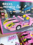 Zestaw klocek samochód dla lalek Princess car