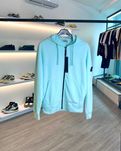 Худі STONE ISLAND 64220 Zip Hooded Sweatshirt Blue SI0141-BL