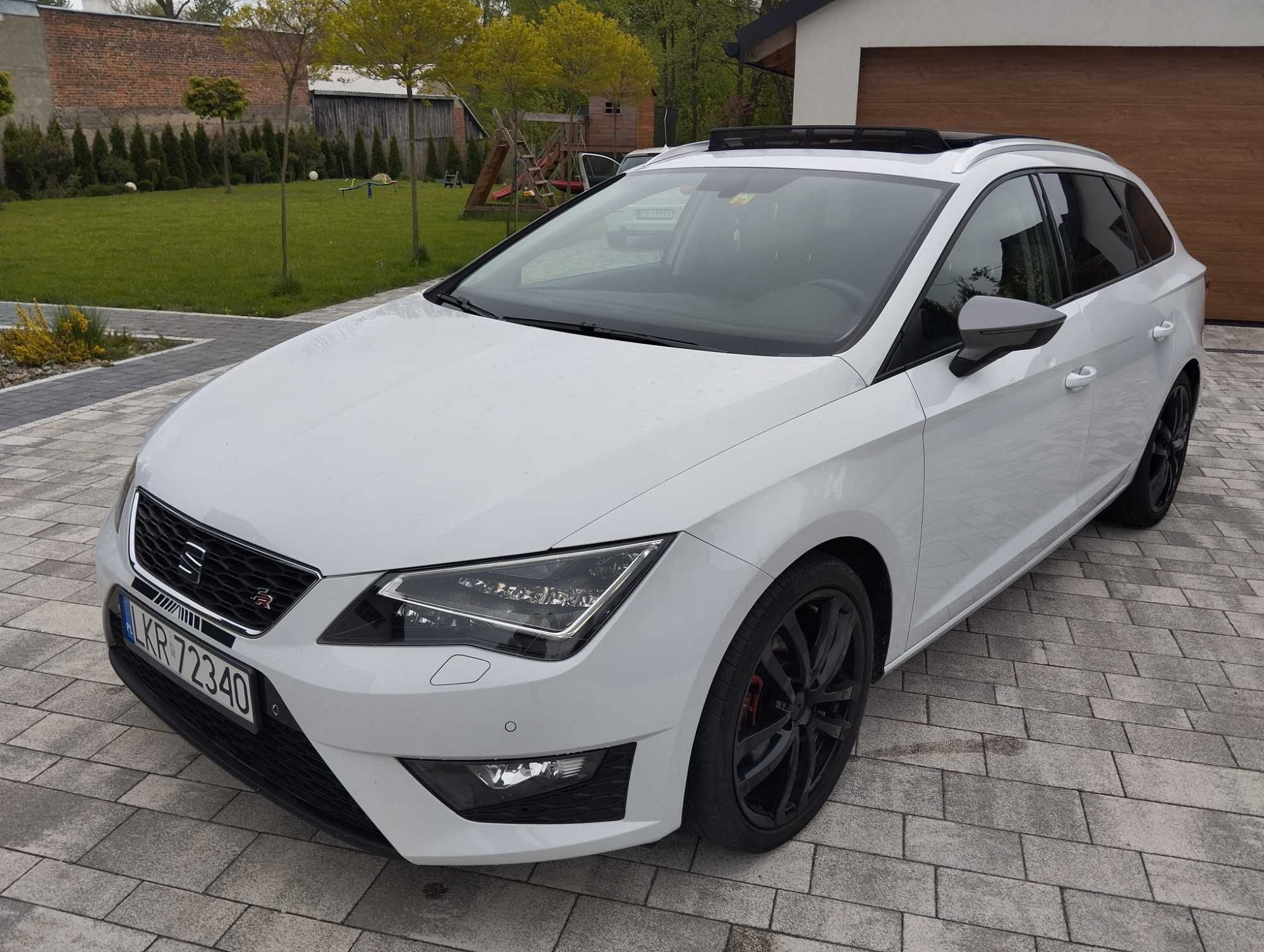 Seat Leon Fr 2017 2.0tdi 184km full opcja SzwajcarSerwisZarejestrowany