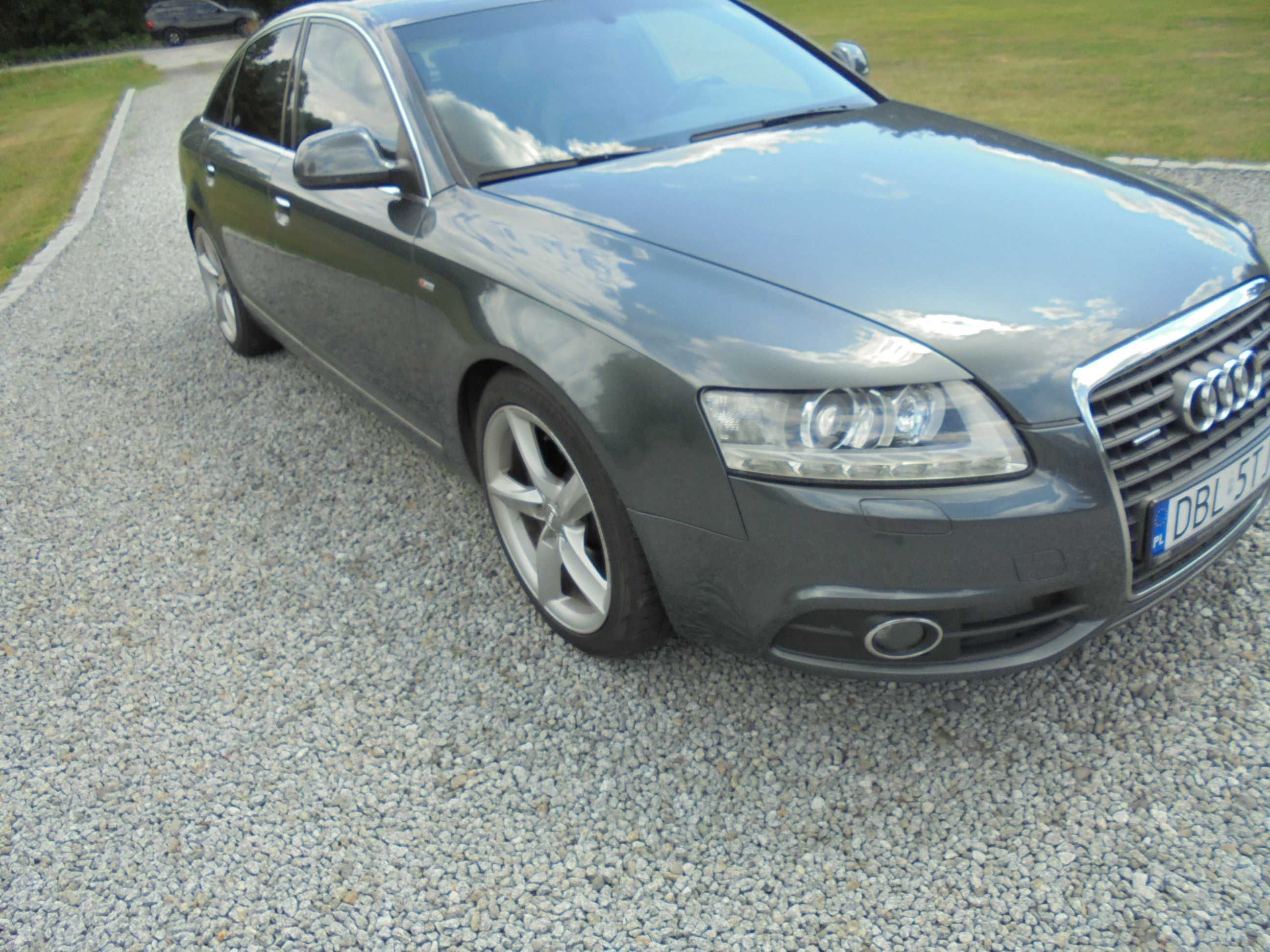 audi a6 3,0 tdi maual s line quattro ladny stan alu 19