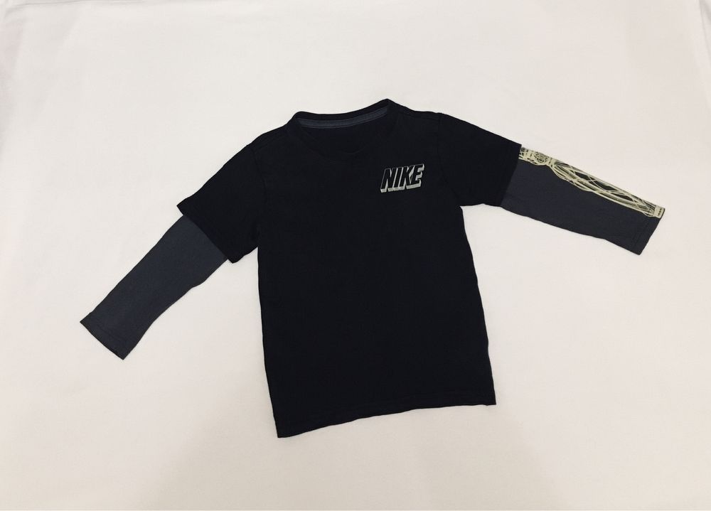 Свитшот Nike на 6-5 лет 116-110см черный оригинальный реглан кофта лон