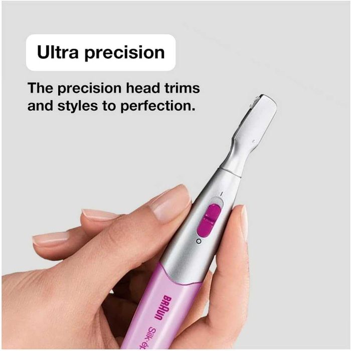 BRAUN SILK-EPIL trymer do brwi na baterie