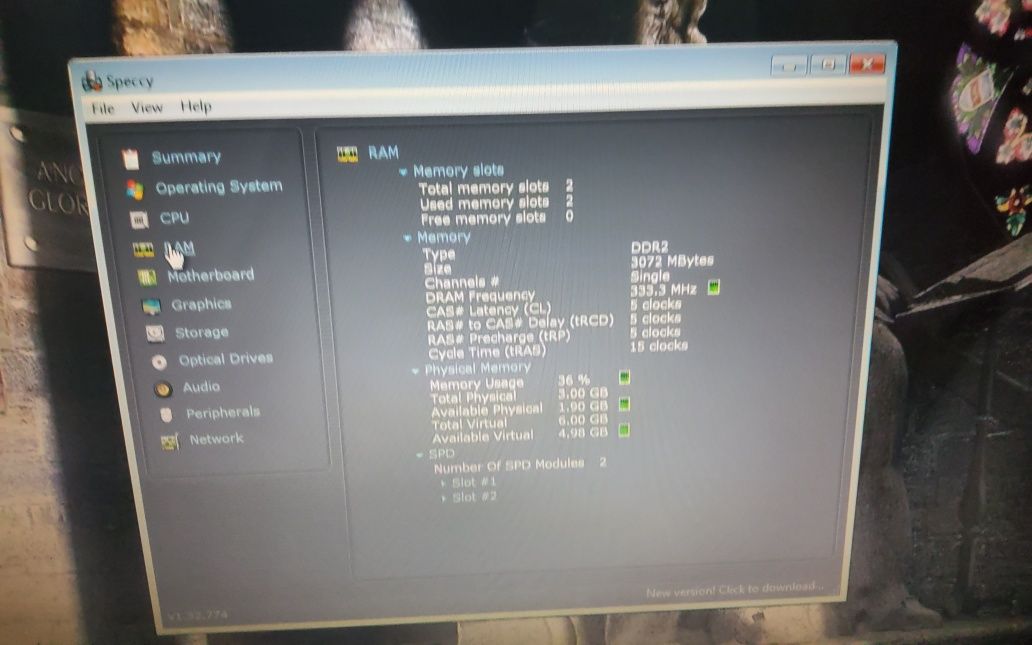 Portátil Asus F5VL, Windows 7 320Gg disco sata 3GG RAM.