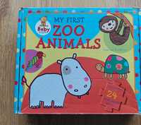 Puzzle Gigant 24 elementy My first zoo animals