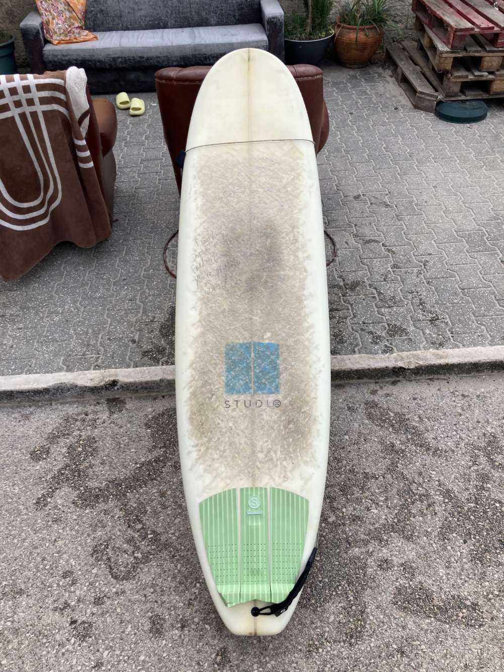 Prancha de Surf Studio Flare 7.2 Hardtop + Leash e Fins