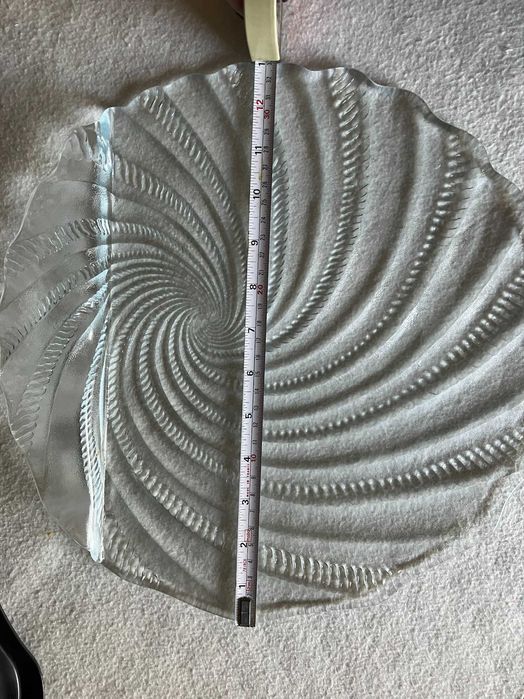 Pratos de vidro para bolo