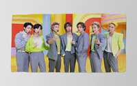 Фото печать на холсте, ткани BTS Anime Stray kids K-pop TxT