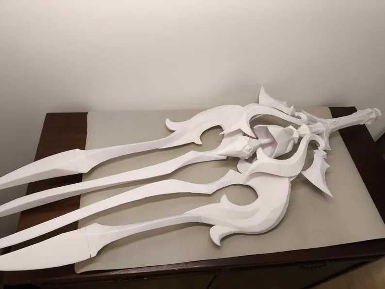 Genshin Impact Symphonist of Scents | arma da Escoffier cosplay/prop