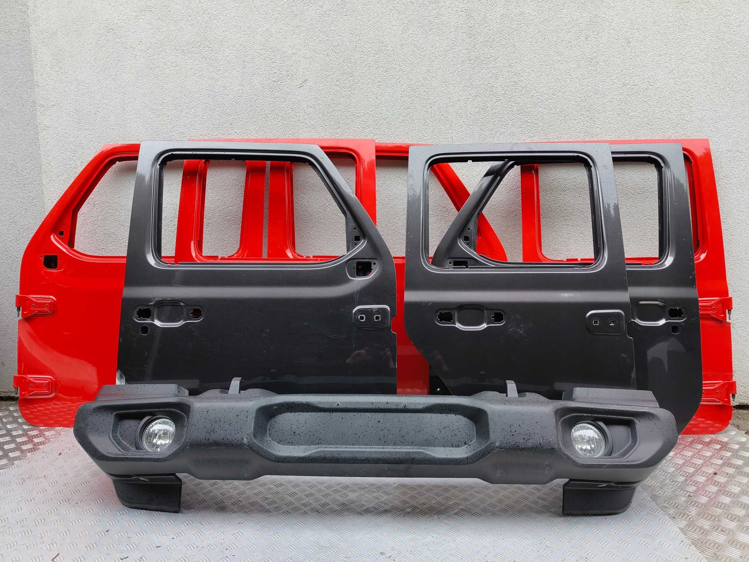 JEEP WRANGLER JL бампер передній разбор деталь джип вранглер жл деталь
