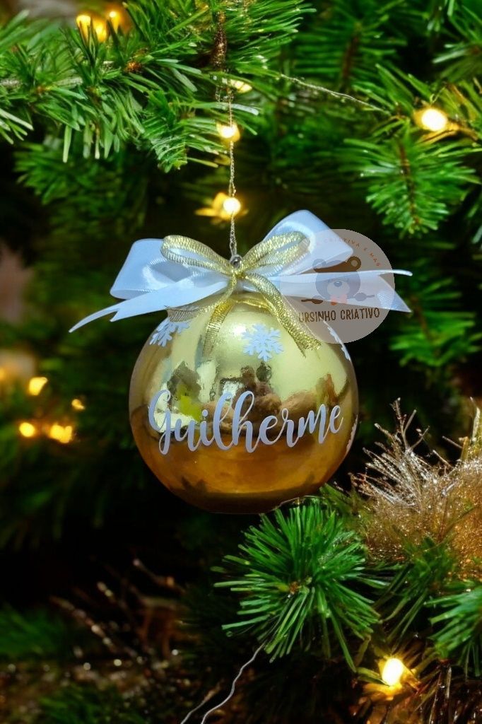Bolas de Natal personalizada
