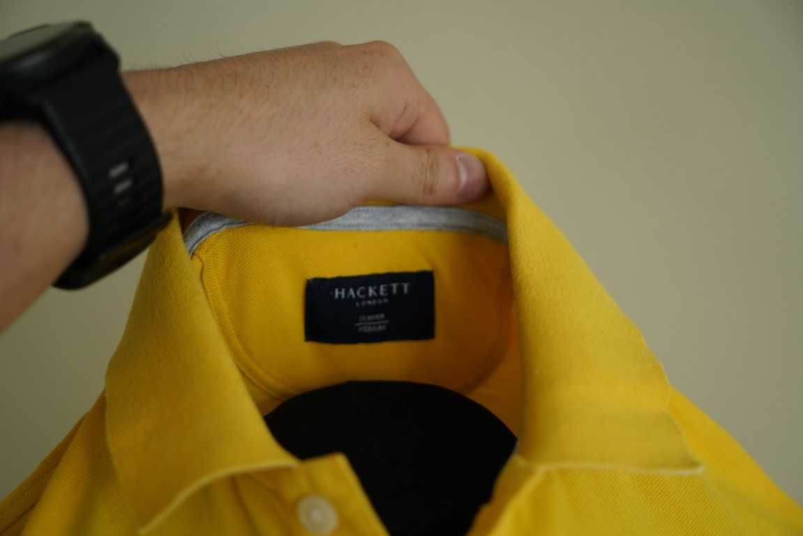 Hackett męska koszulka polo polówka t-shirt M