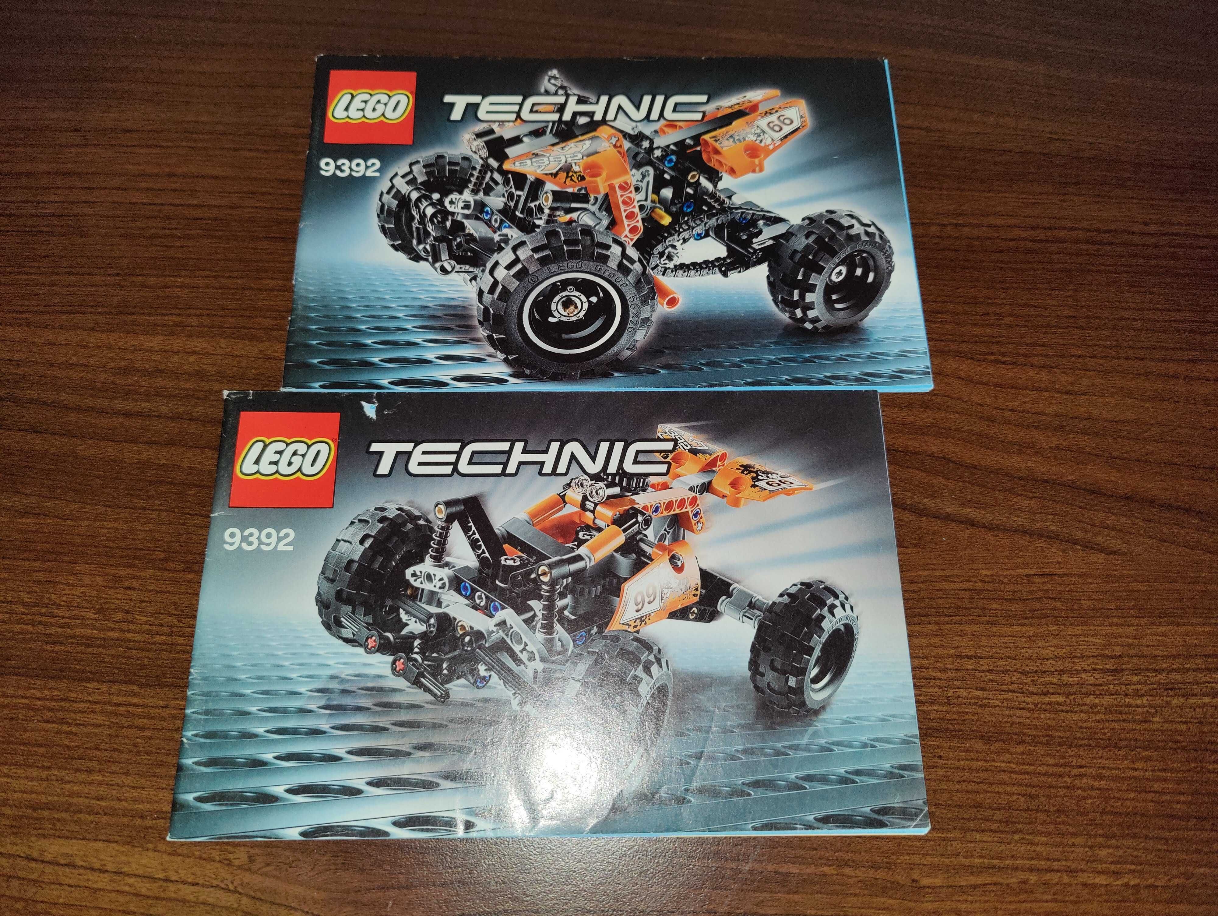 Lego Technic Quad 9392 kompletny, ideał