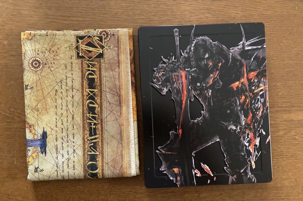 Final Fantasy XVI 16 Steelbook + Mapa z Edycja Deluxe PC PS4 PS5 Xbox