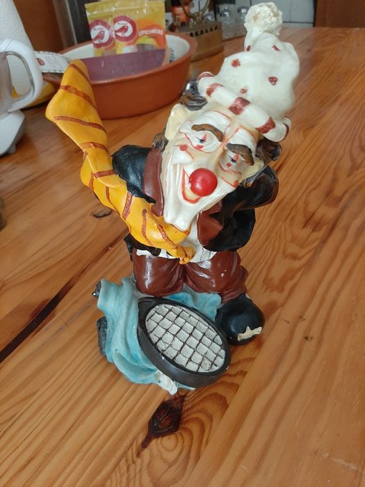 Palhaço Vintage Decorativo colorido