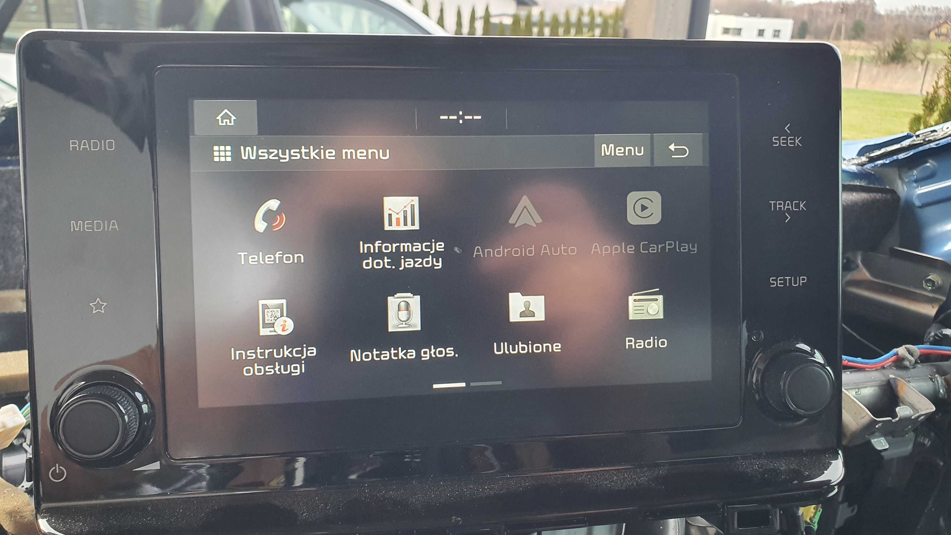 Radio Kia Xceed 2021r lift 19-r Android auto kamera cofania OEM